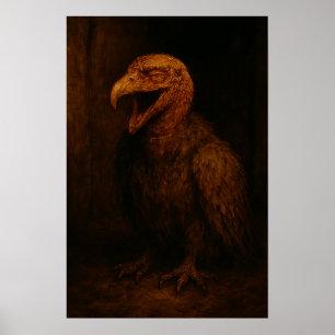 Leenden är gratis: grinande grändgam poster