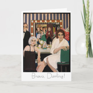 Leenden av ett premiärkort, Bravo, älskling! Kort