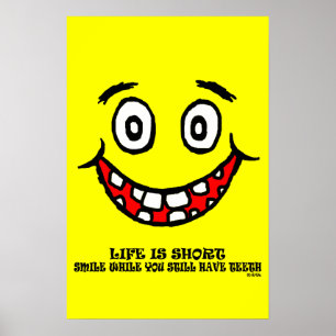 Leendestunder som du stillar, har tänder poster