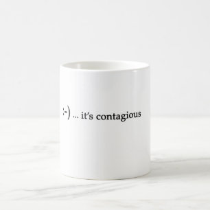 leendet… är det den smittsamma muggen kaffemugg