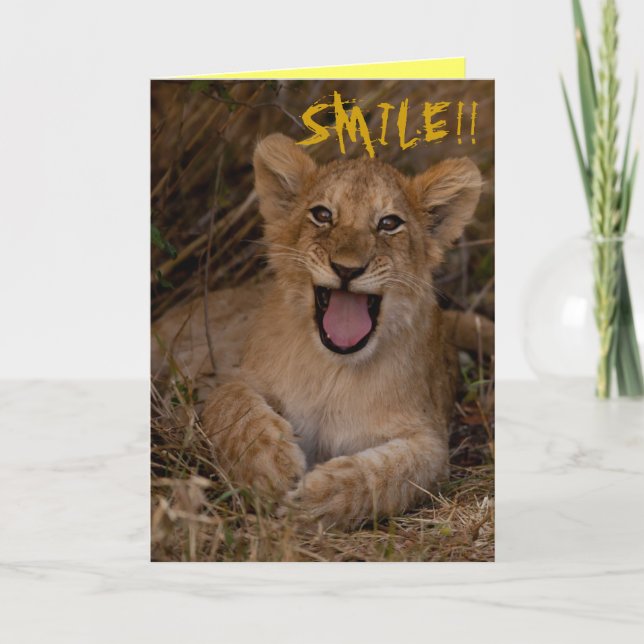 Leendet är det din födelsedag kort (Framsida)