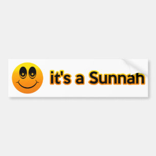 Leendet är det en Sunnah Bildekal
