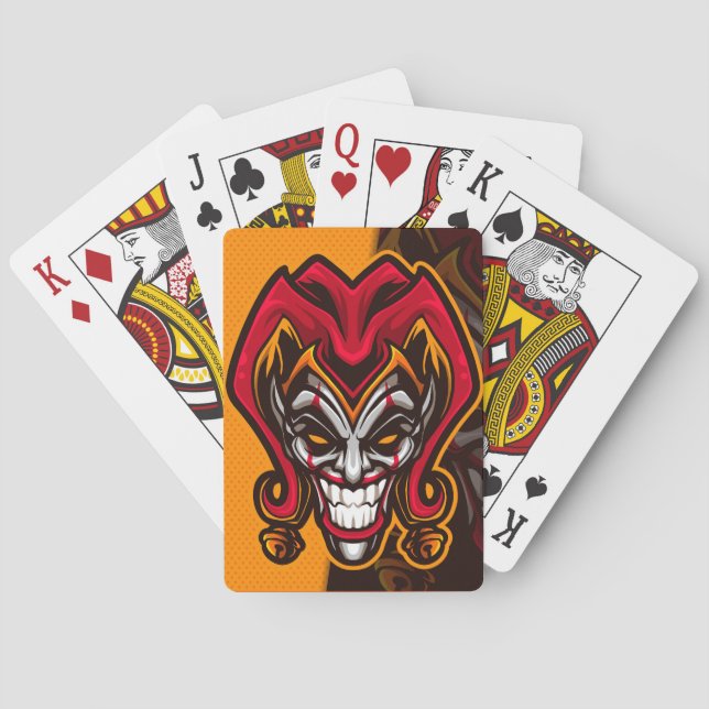 Leendet som inte dör casinokort (Baksidan)