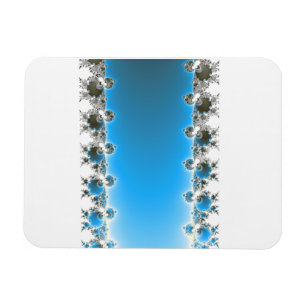 Leenece - Blue Fractal Magnet