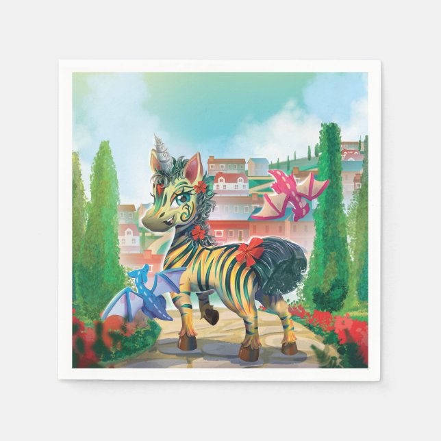 LeeNeigh Pappra Napkins Pappersservett (Framsidan)