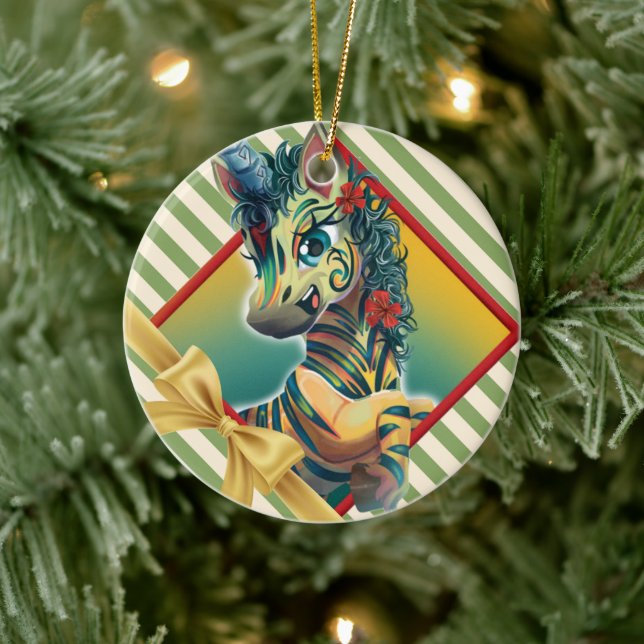 LeeNeigh Rand Helgdag Ornament (Träd)