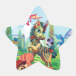 LeeNeigh Stickers Stjärnformat Klistermärke