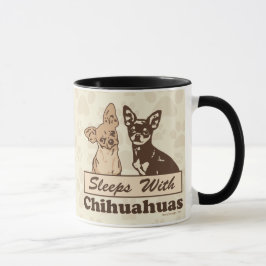 Leeps with Chihuahuas Mugg
