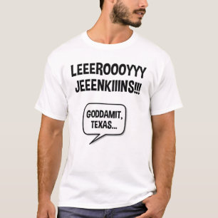 Leeroy Jenkins Texas T Shirt