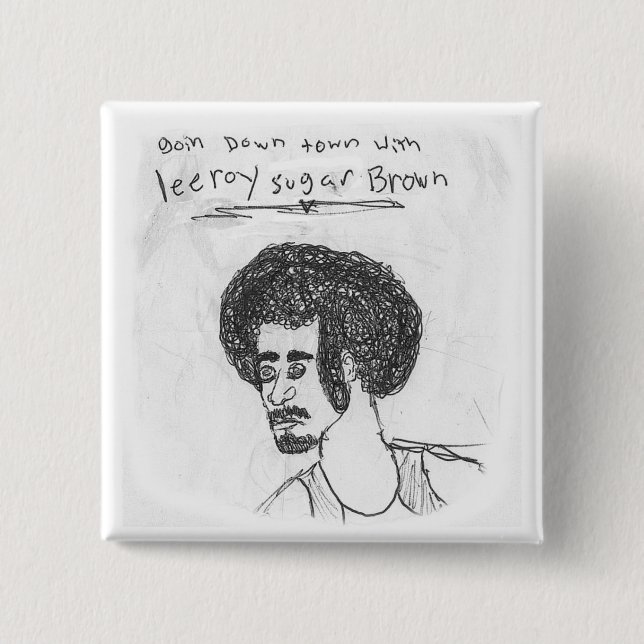 Leeroy sockerbrunt knapp (Framsida)