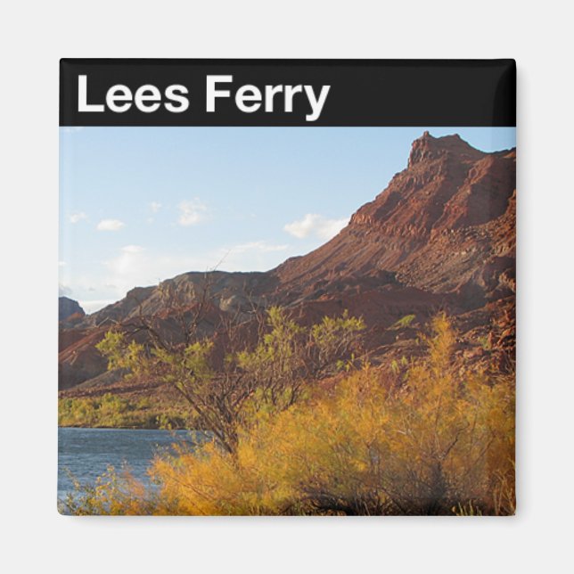 Lees Ferry National Monument Magnet (Framsidan)