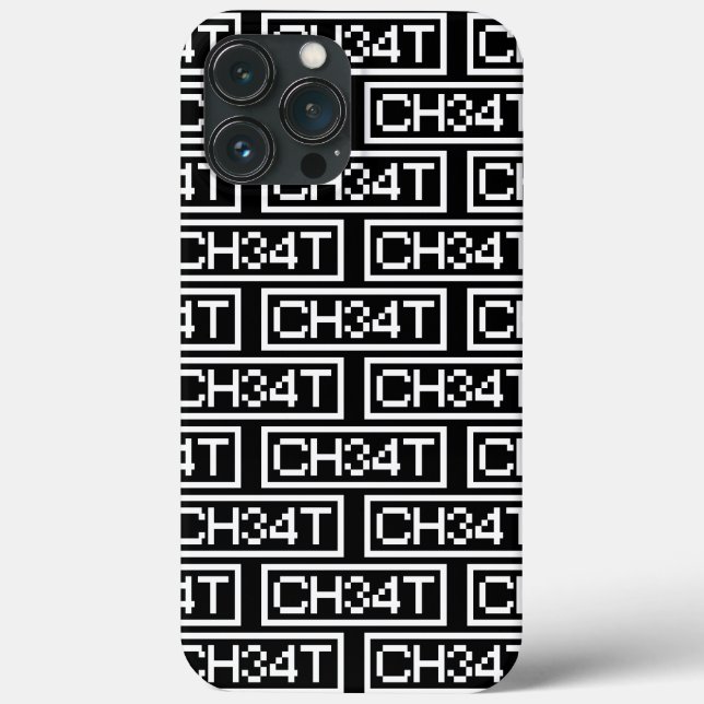 LEET CHEAT Fodral-Mate iphone case (Baksida)