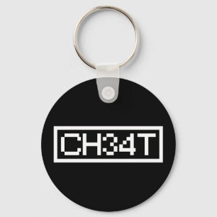 LEET CHEAT KEYCHAIN NYCKELRING