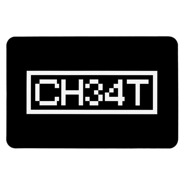 LEET CHEAT MAGNET (Horisontell)