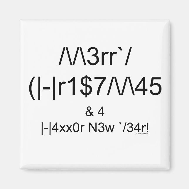 LEET Jul Magnet (Framsidan)