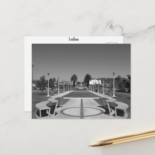 Leetons vykort för helgdag (Fram/Back In Situ)