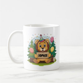 Leeuw Verjaardag Kaffemugg