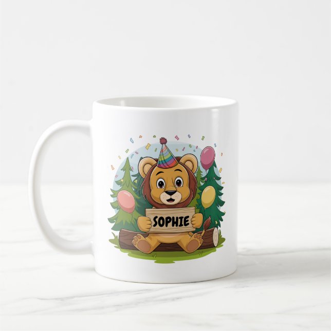 Leeuw Verjaardag Kaffemugg (Vänster)