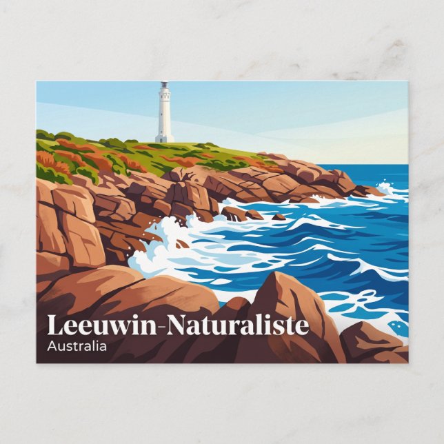 Leeuwin-Naturaliste Nationalpark Australien Vykort (Framsida)