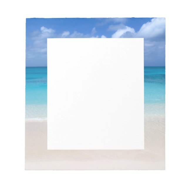 Leeward Beach | Turks- och Caicofoto Anteckningsblock (Framsida)