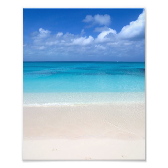 Leeward Beach | Turks- och Caicofoto Fototryck (Framsidan)