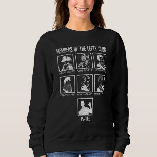 Lefära medlemmar av Lefty Klubb Proud Lämnat Hande T Shirt