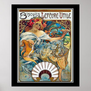 Lefevre Biskotter Vintage Affischer