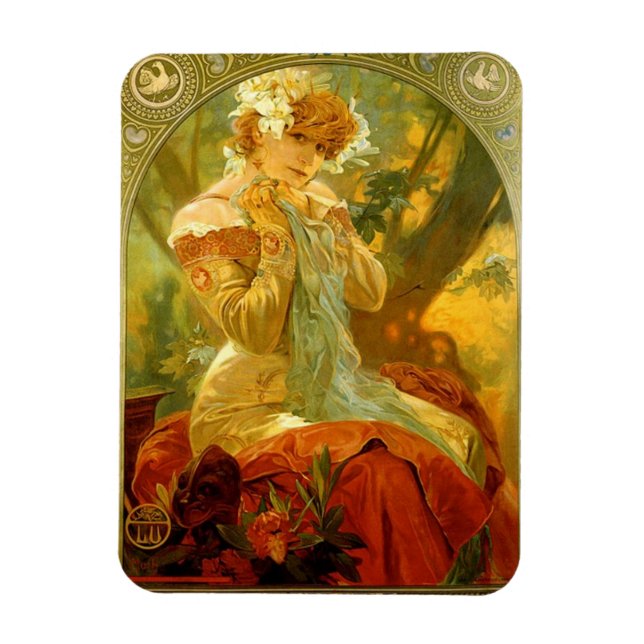 Lefevre Utile Poster 1904 Magnet (Vertikal)