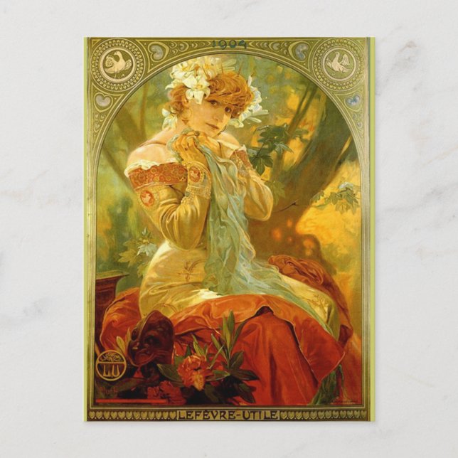 Lefevre Utile Poster 1904 Vykort (Framsida)