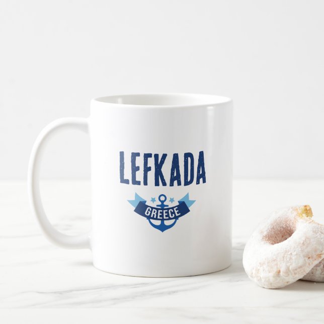 Lefkada Greece Mugg & Kopp (Med munk)