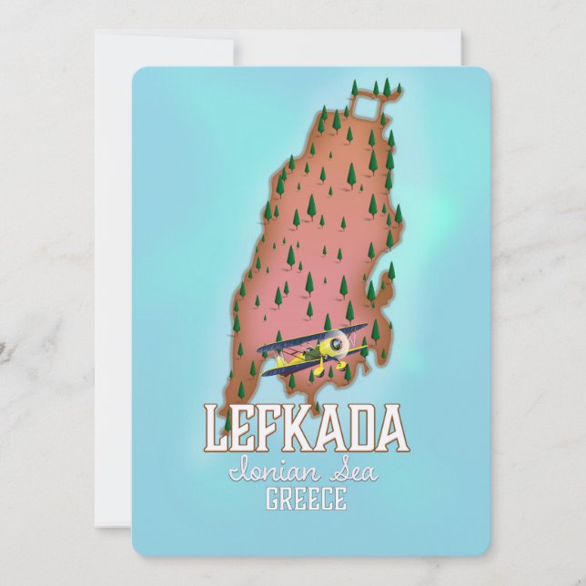 Lefkada Grekland resposter. (Framsida)