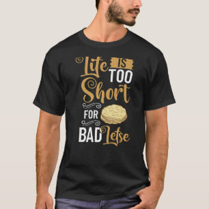 Lefse norska Bread Recipe Maker Flatbröd Rolli T Shirt