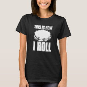 Lefse norska Bread Recipe Maker Flatbröd Rolli T Shirt