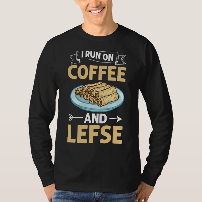 Lefse norska Bread Recipe Maker Flatbröd Rolli T Shirt (Framsida)
