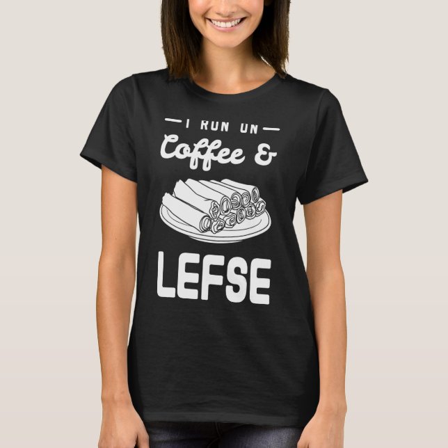 Lefse norska Bread Recipe Maker Flatbröd Rolli T Shirt (Framsida)