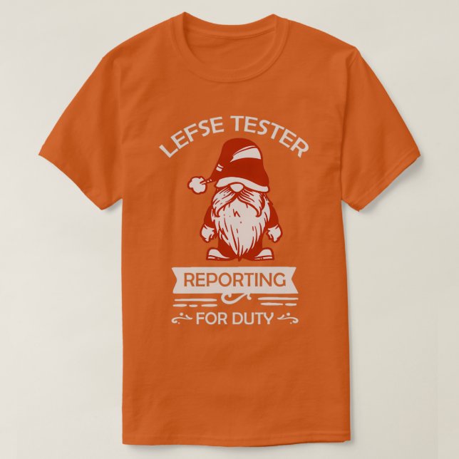 Lefse-provarrapportering för tjänsten Nordic Red N T Shirt (Design framsida)