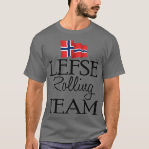 Lefse Rolling Team, julkostume Girl T Shirt