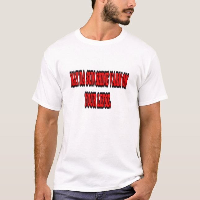 LEFSE UFF DA T-SHIRT (Framsida)
