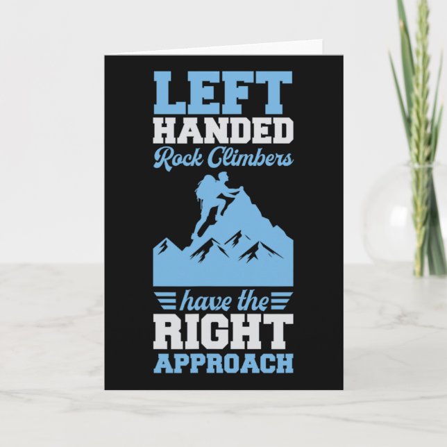Left Handed Rock Climbers Have The Right Approach  Kort (Framsida)