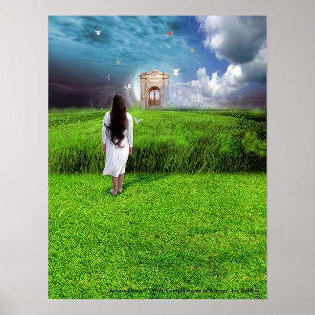 leftalone2, " Åtkomst nekad " med kompletteringar  Poster (Framsidan)