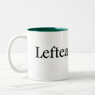 Leftea vänsterhänt Tea Två-Tonad Mugg