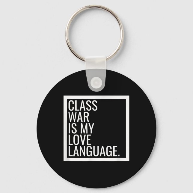 Leftist Dsa Cl Krig Marxist Radical Democratic Soc Nyckelring (Framsida)