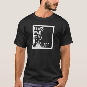 Leftist DSA klass Krig marxist Radical Democratic  T Shirt
