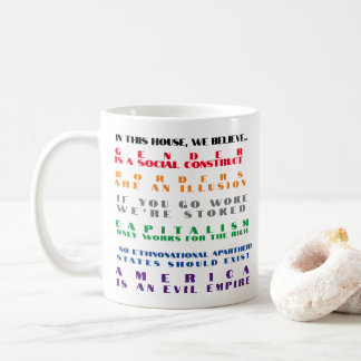 Leftist Woke-värden Kaffemugg