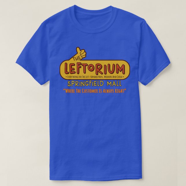 Leftorium Store T Shirt (Design framsida)