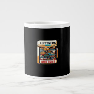 Leftovers är för kvartsparter Classic Basic Clean Jumbo Mugg