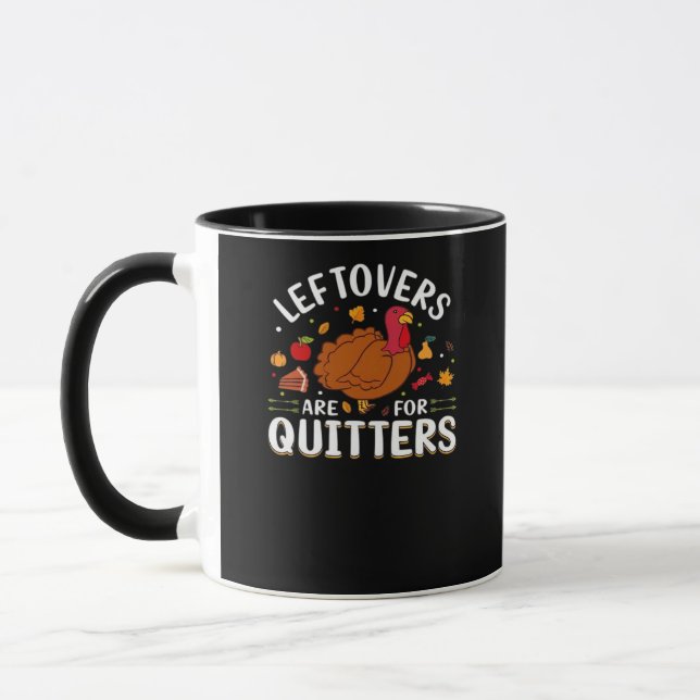 Leftovers är för Quitters Coola Minimum Mugg (Vänster)