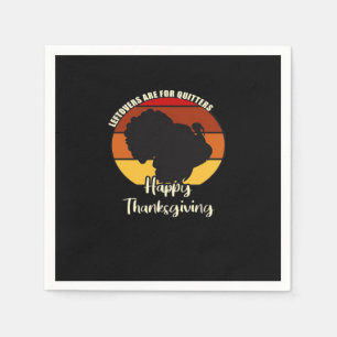 Leftovers är till för kvittrar - Happy thanksgivin Pappersservett