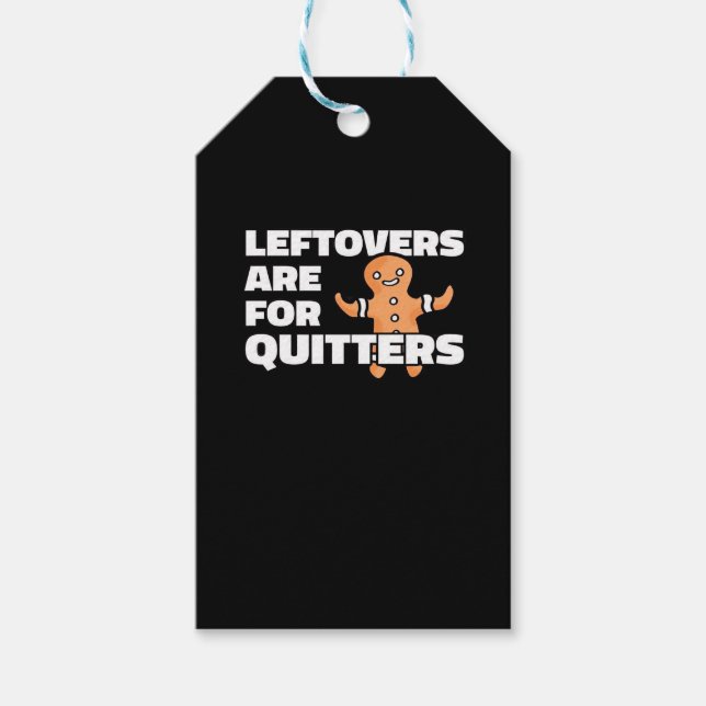 Leftovers är till för kvittrar. presentetikett (Framsidan)