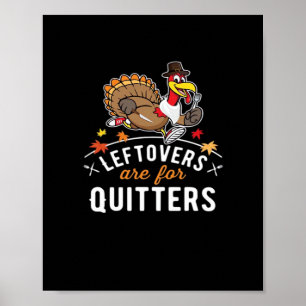 Leftovers är till för kvittrar ・ Thanksgiving Esse Poster